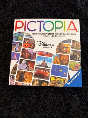 Ravensburger Pictopia Disney Edition Family Trivia Game - White